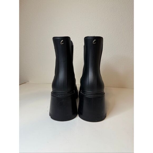 Sam Edelman Katiana Chunky Platform Rain Boots Size 9 - Picture 4 of 8